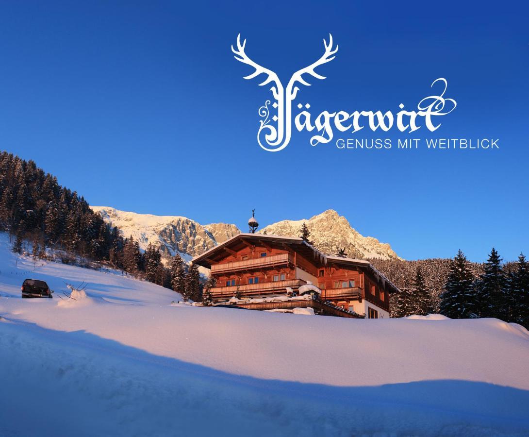 Boutique-Pension Jaegerwirt Scheffau am Wilden Kaiser Exteriör bild